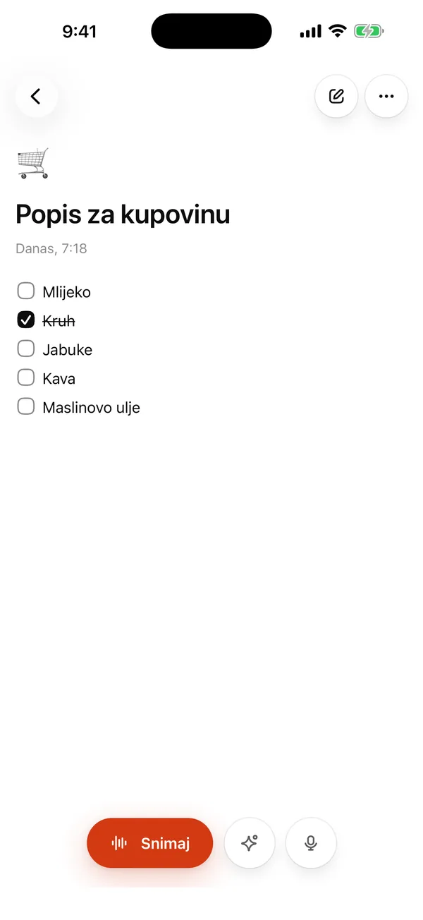 Govor u tekst: reci ono što bi inače tipkao